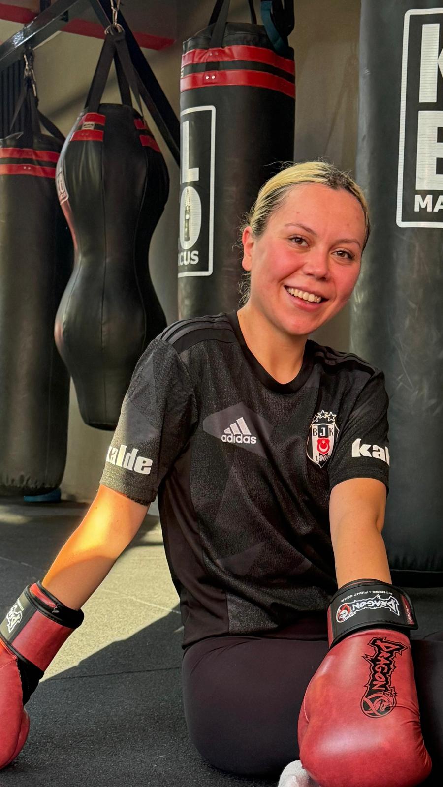 Partnerle ring içinde teknik sparring